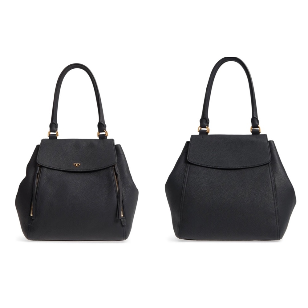 Tory Burch half moon tote